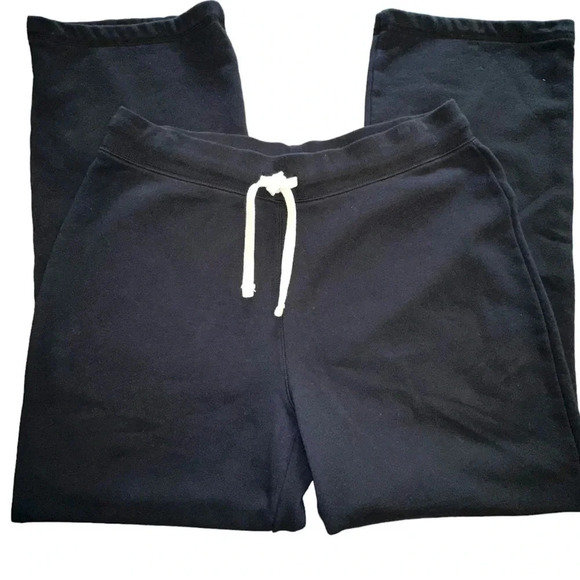 Lands End 14/16 black pull on comfortable sweatpants‎ - Picture 1 of 7